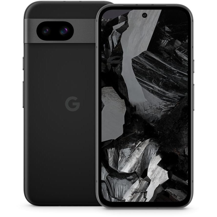 Мобилен телефон Google Pixel 8a+N3:N49 8GB RAM, 128GB ROM, 5G, Obsidian (GA04432-GB)