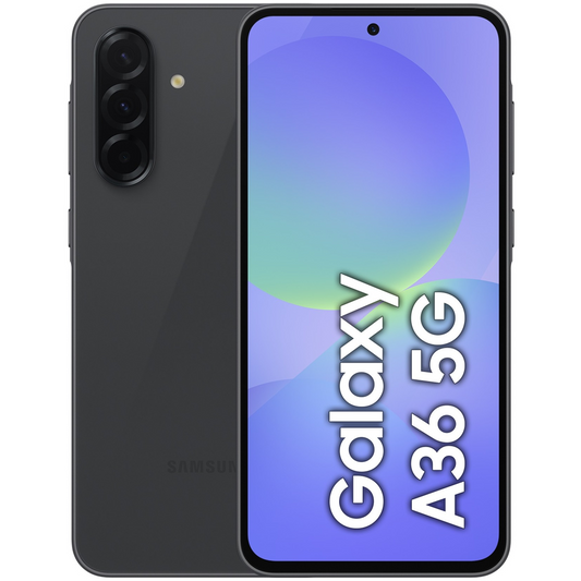 Samsung Galaxy A36 17 cm (6.7") Dual SIM Android 15 5G USB Typ-C 6 GB 128 GB 5000 mAh Čierna (SM-A366BZKBEUB)